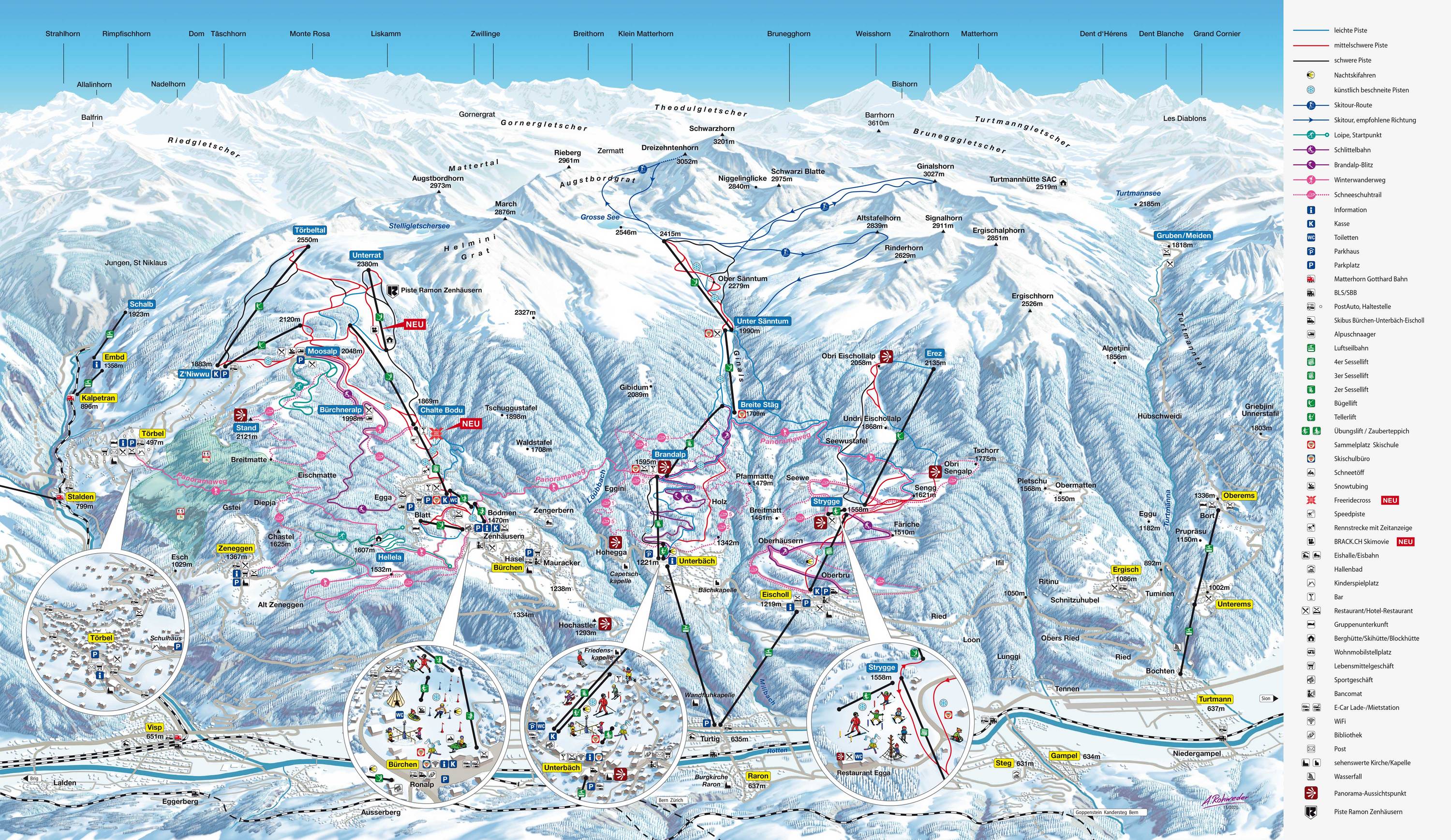 Unterbäch – Brandalp/Ginals