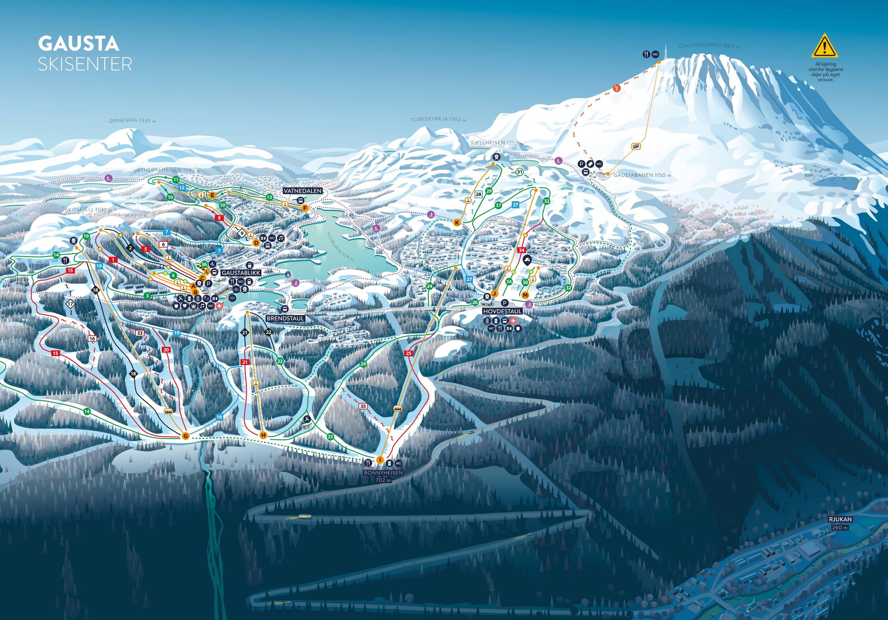 Gaustablikk – Rjukan