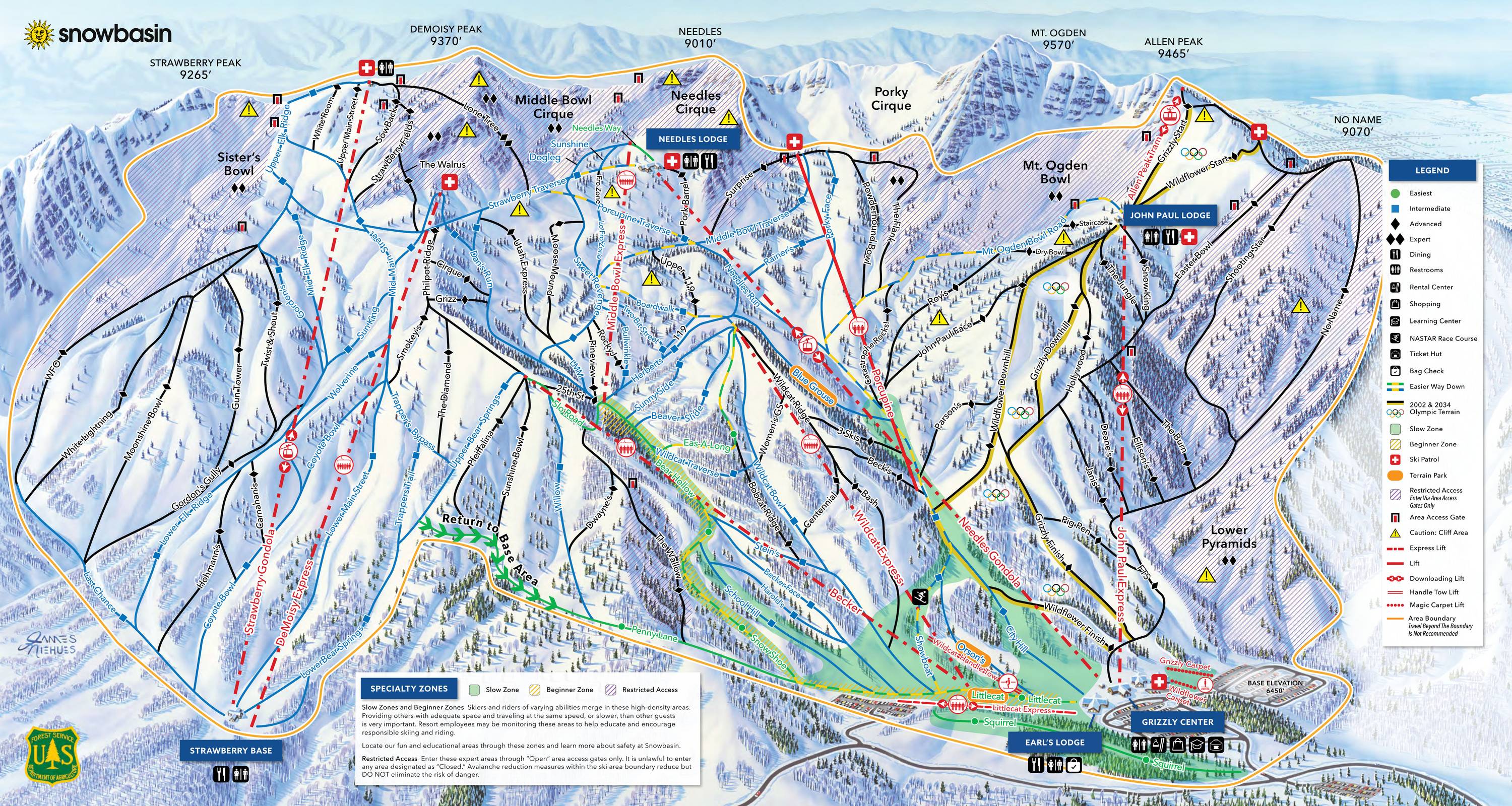 Snowbasin Resort Day Ticket