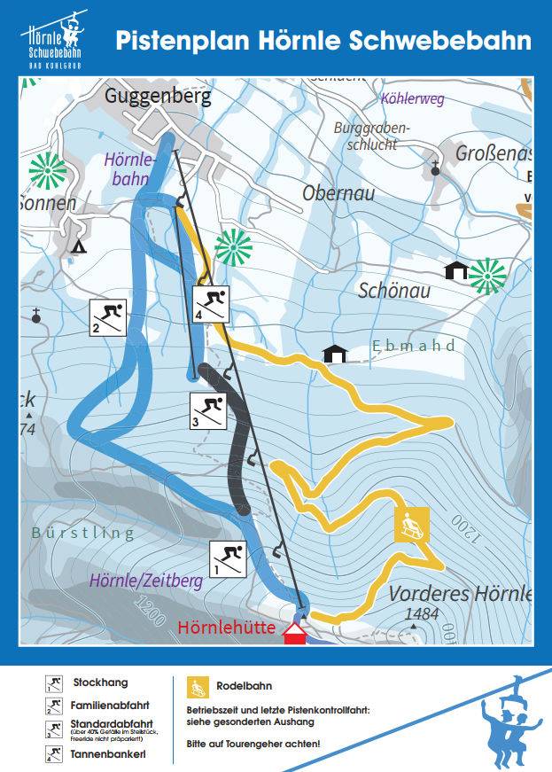 Schlepplift Tannenbankerl – Hörnle – Bad Kohlgrub