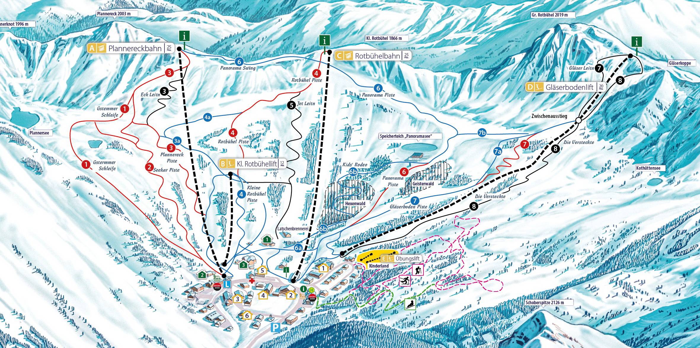 Tageskarte Planneralm