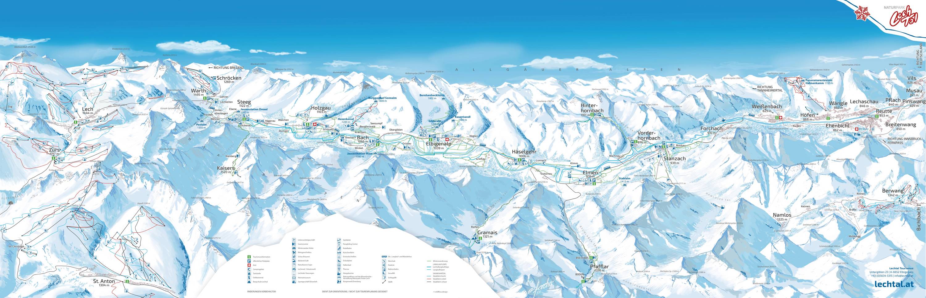 Familienschilifte Stanzach