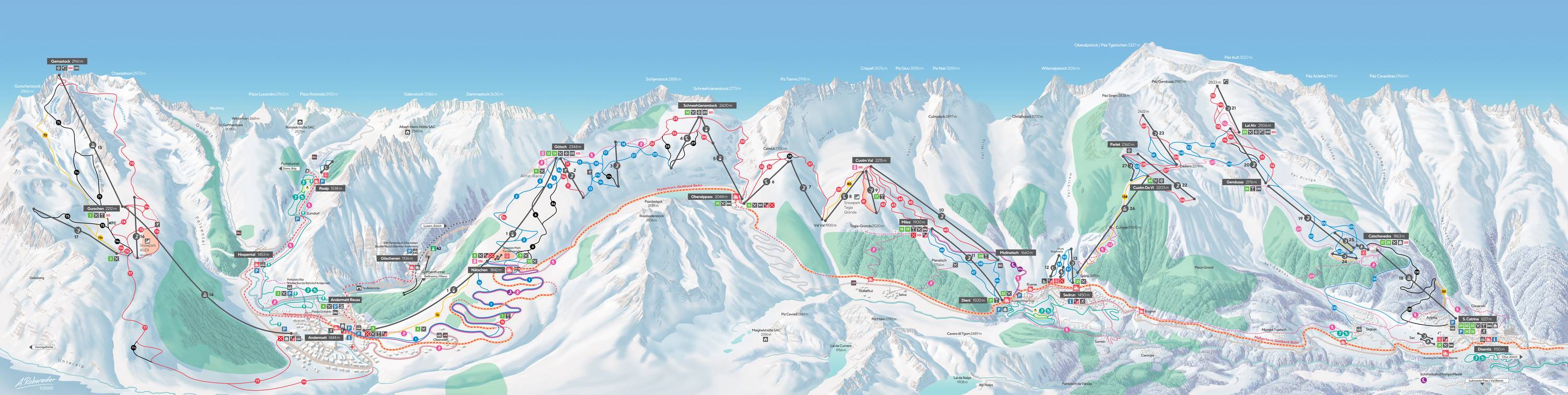 Andermatt+Sedrun+Disentis