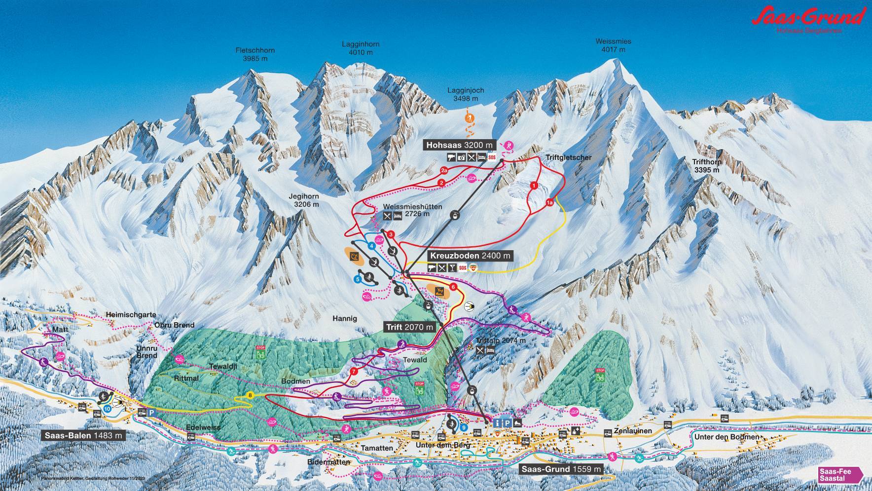 Hohsaas – Saas-Grund