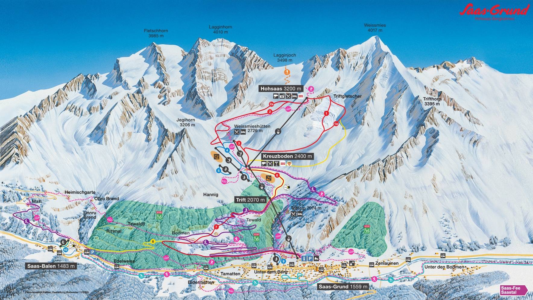 Hohsaas – Saas-Grund