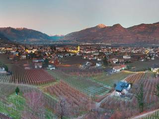 Blick auf Lana und Umgebung