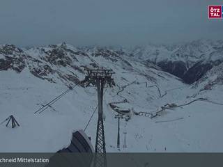 Schwarze Schneid Mittelstation