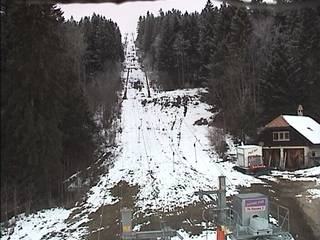 Les Rasses valley station/lift