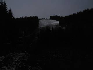 The main slope from the bottom station