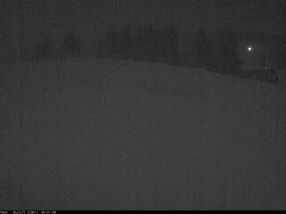 Ski lift Pany valley station/ski slope