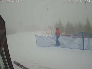 Slamník - stazione a monte dello skilift Slamník