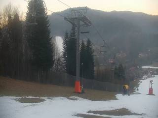 Cieńków - Stacja Narciarska widok z góry