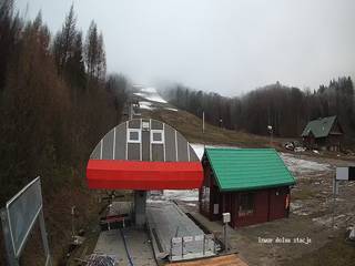 Jaworzyna Krynicka - widok na trasy nr 2