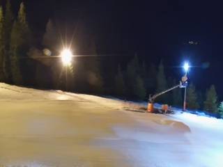 Jurgów ski - widok z górnej stacji NOWOŚĆ