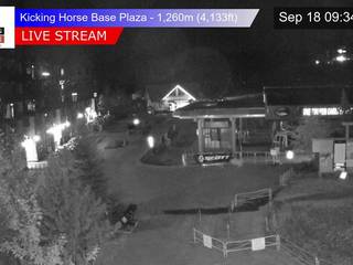 Kicking Horse Base Plaza