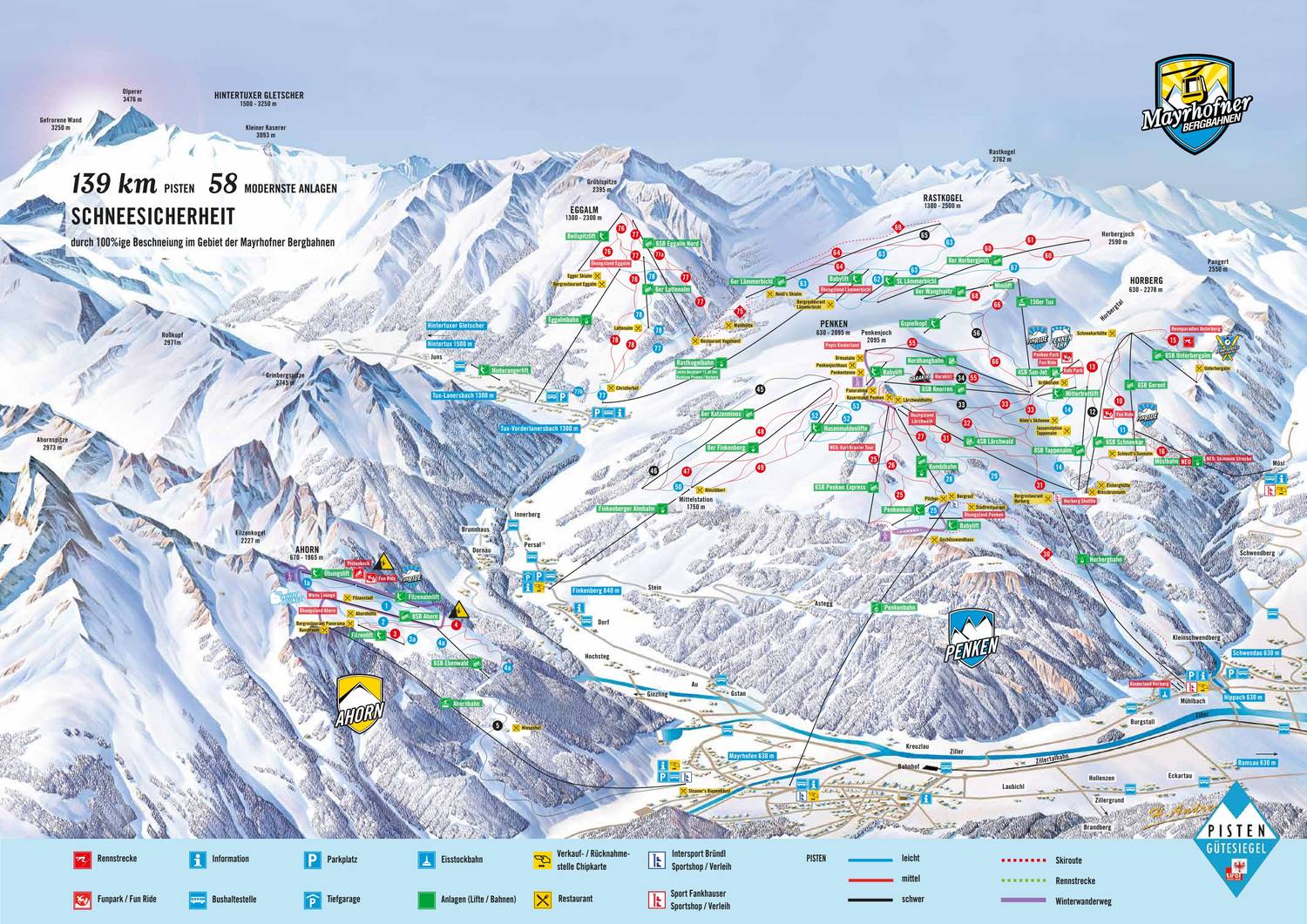 sneeuwhoogte mayrhofen - bekijk de webcam & sneeuw in mayrhofen