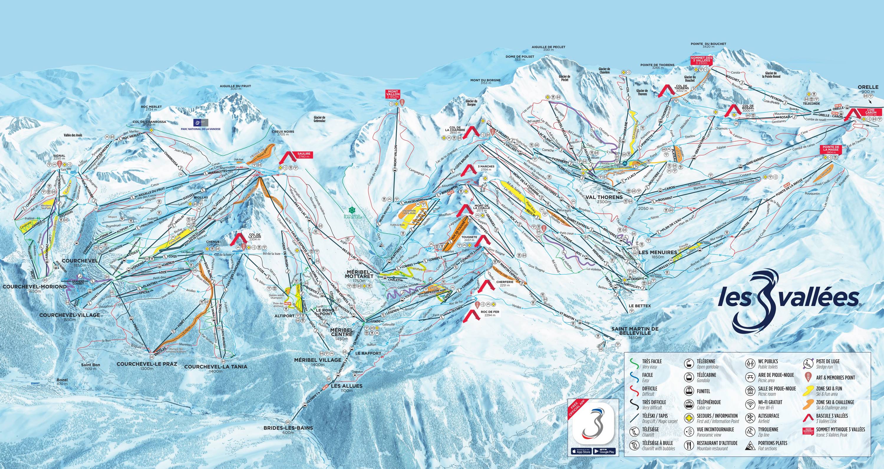 Les 3 Vallées