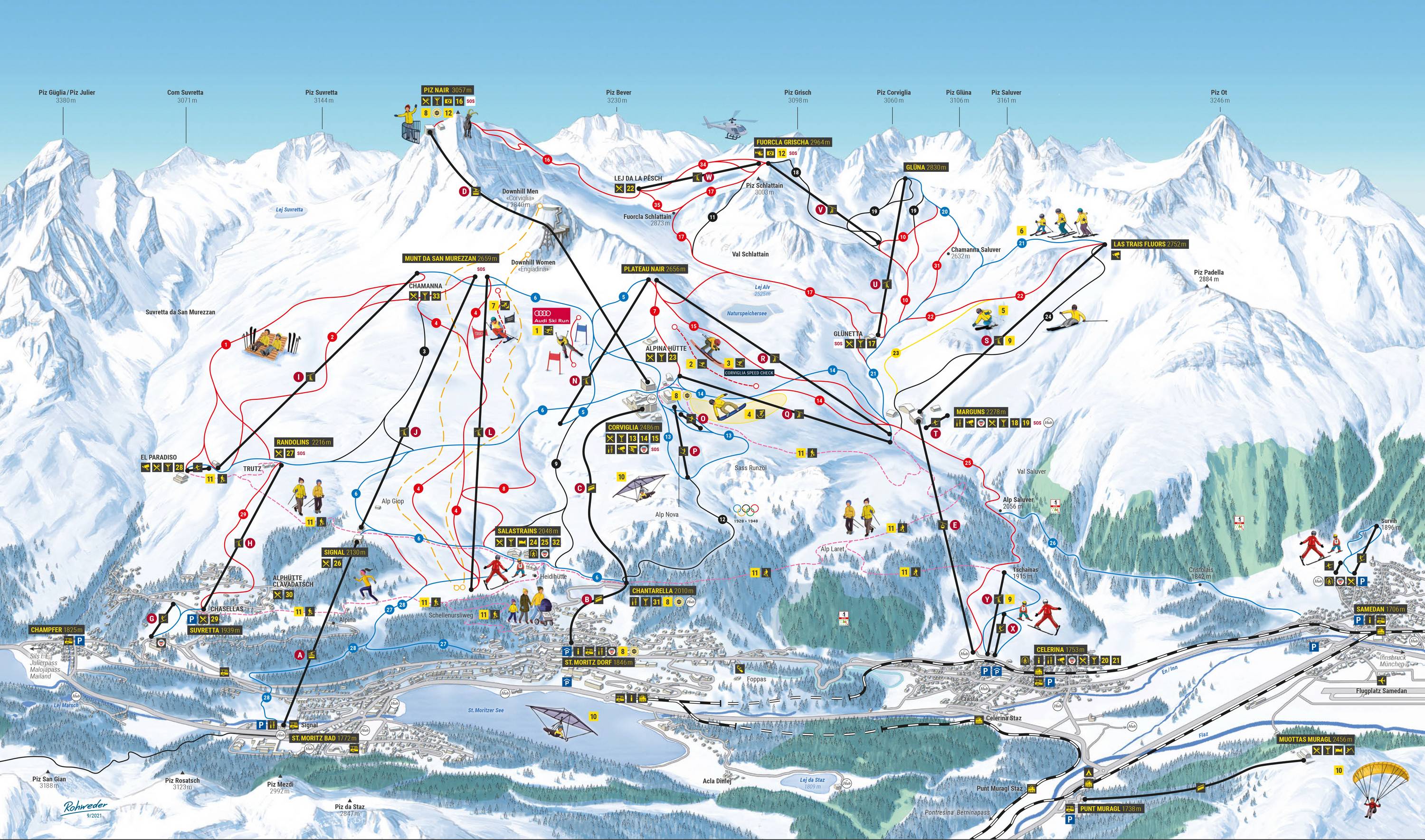 St. Moritz – Corviglia