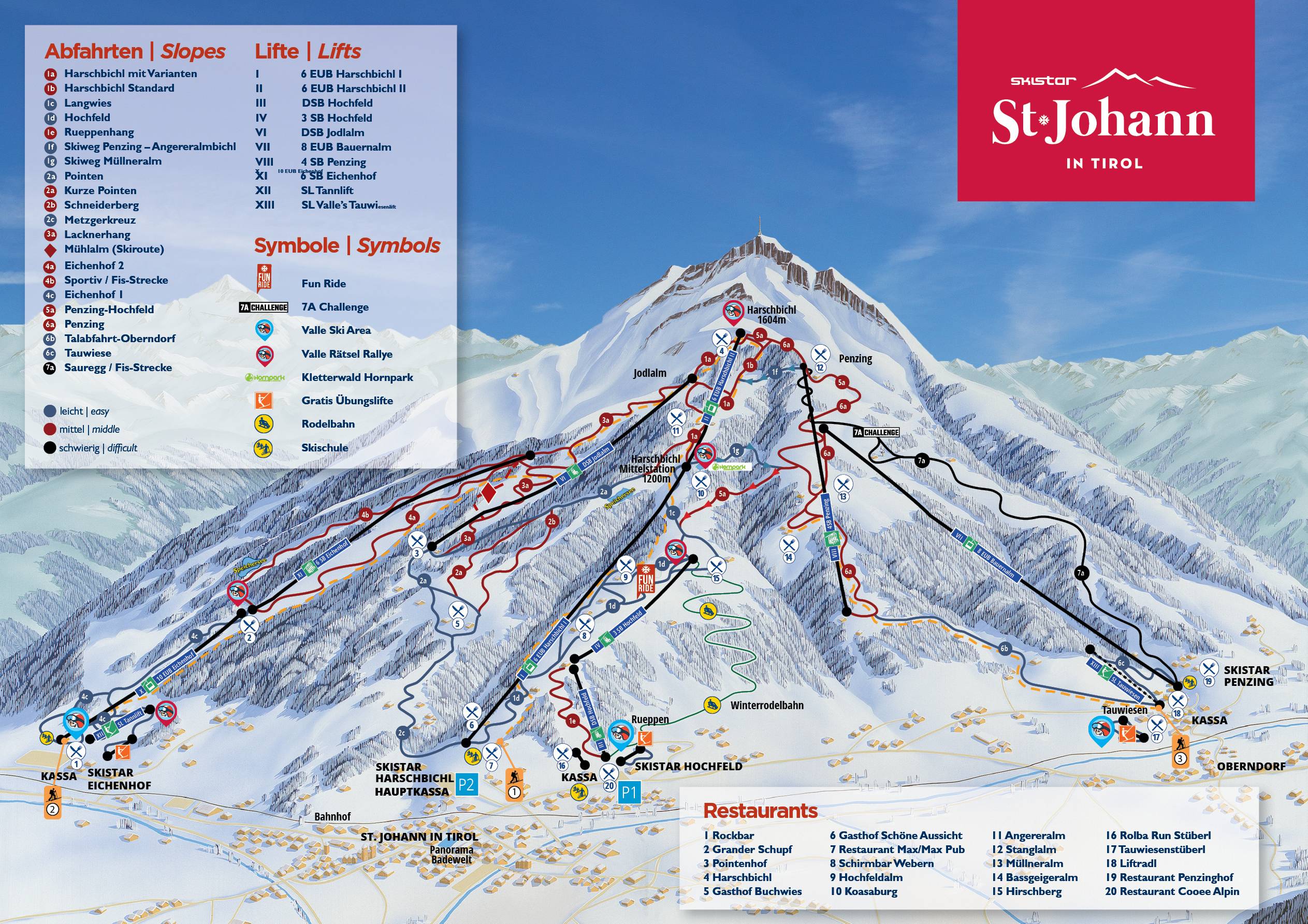 St. Johann in Tirol Skigebiet Pistenplan 3 Länder FreizeitArena Skipass Bewertung St. Johann in Tirol Skigebiet Pistenplan 3 Länder FreizeitArena Skipass Bewertung