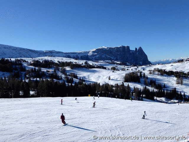Piste map for Alpe di Siusi | FindSkiHolidays.com