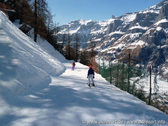 Winter Card Leukerbad