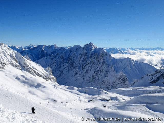 Tagesskipass: Zugspitze